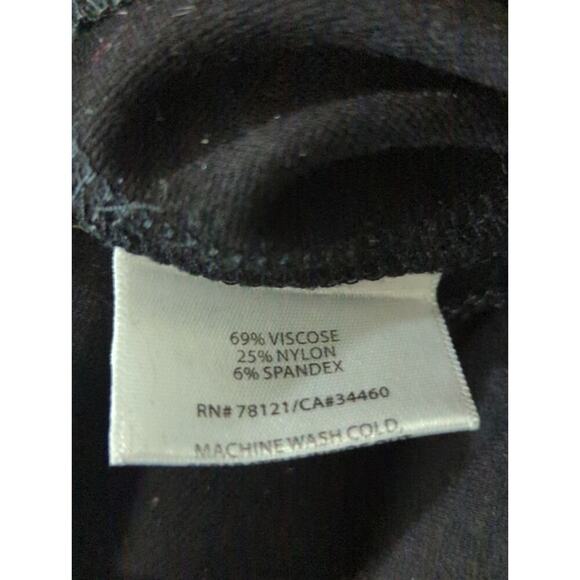 Eileen Fisher Womens Black Flat Front Slim Fit Skinny Pull on Pants Size PP - Picture 6 of 8